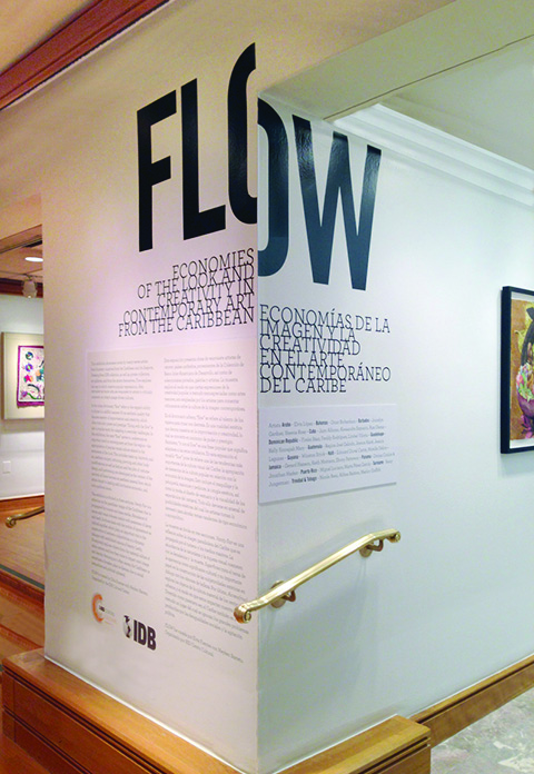 Flow Art exhibit design