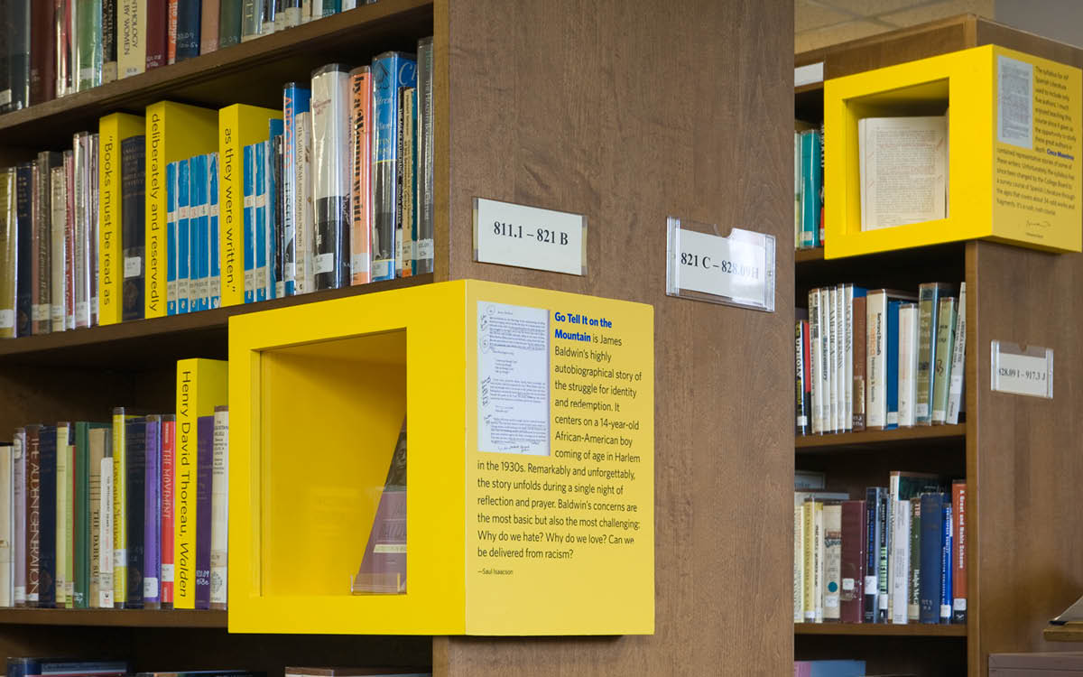 Library pop-up display